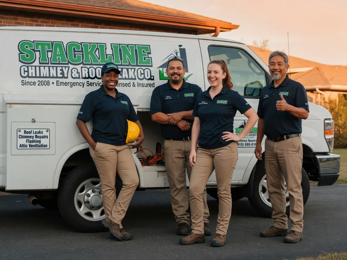 Chimney flashing repair company in Mina, NV